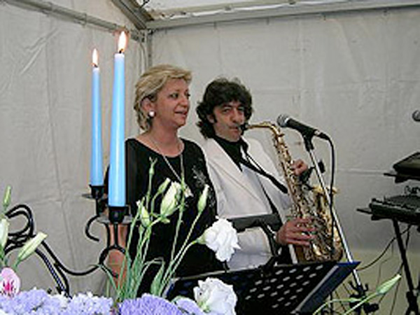 Adriana e gigi al sax
