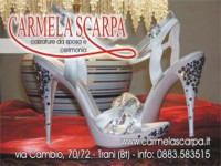 ' .  addslashes(Carmela Scarpa calzature da sposa e cerimonia su misura) . '