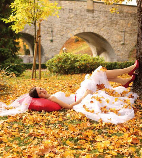 I romantici e suggestivi colori che solo delle nozze in autunno possono regalare