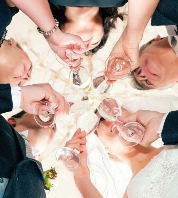 Un matrimonio con il vino giusto ad ogni portata del vostro menù