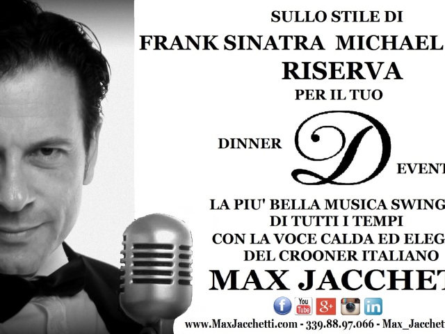 Max Jacchetti Swing Jazz Love Songs Crooner