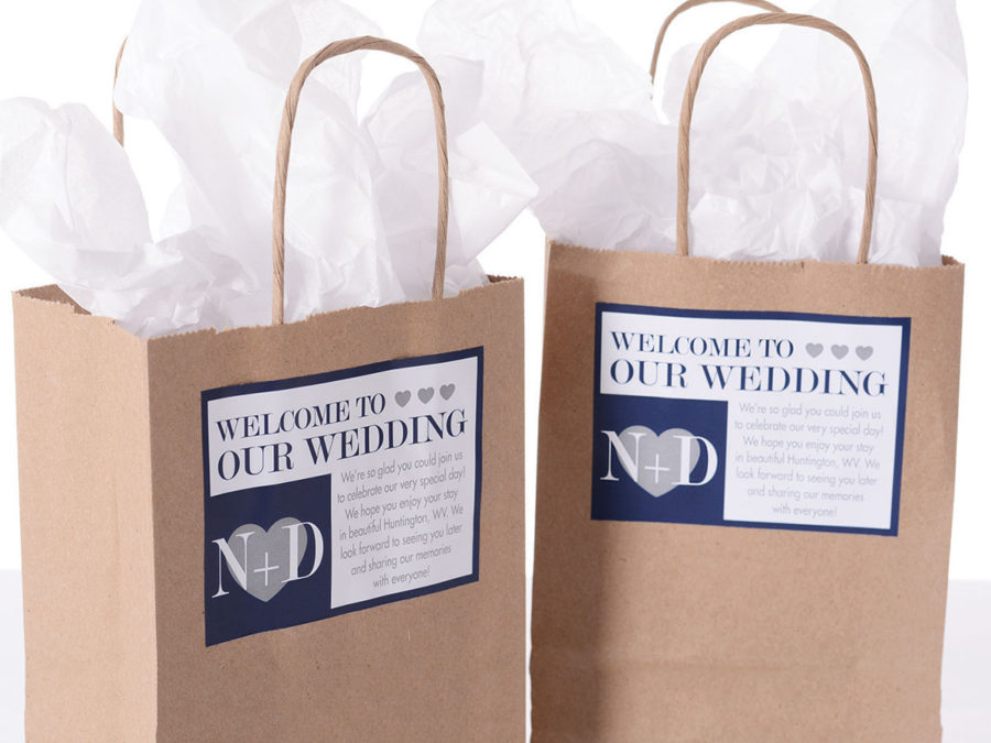 Wedding bag di matrimonio:  un pensiero di benvenuto per i vostri invitati